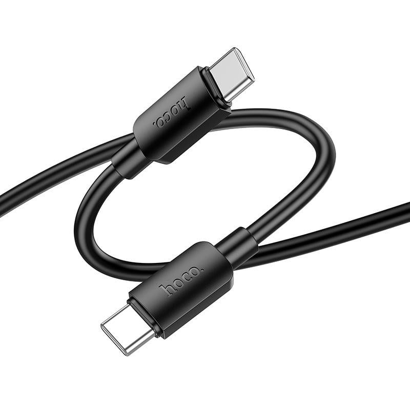 Кабель для зарядки Hoco X96 Type-C-Type-C Hyper fast charging data cable 1 м Черный (5d8211ab) - фото 2