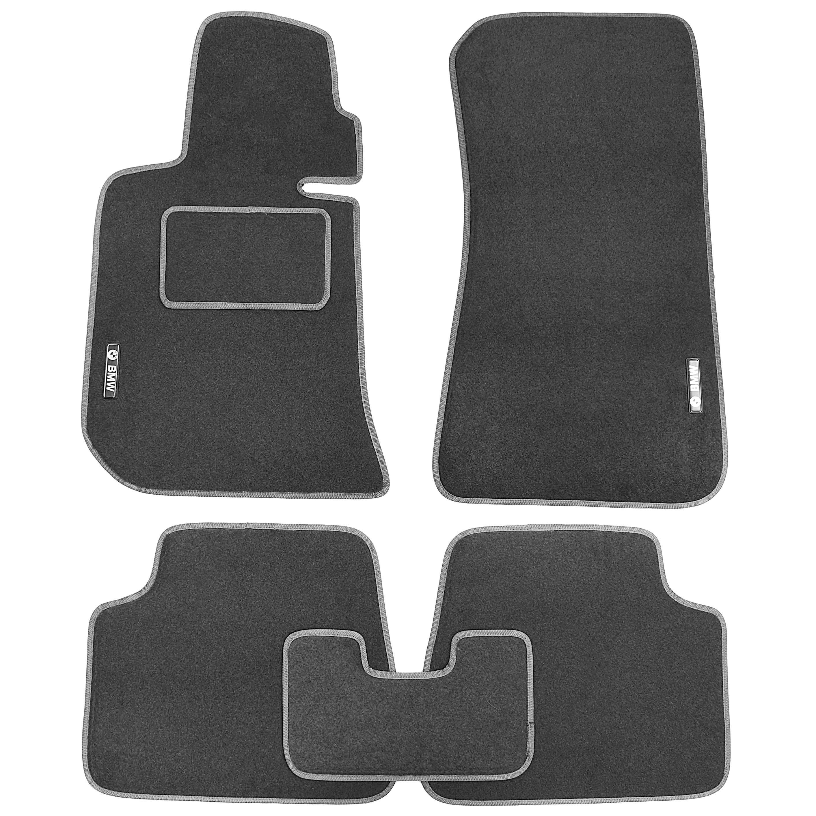 Коврики в салон Стандарт для BMW 3 E30 1982-1991 текстильные Серый (99115)