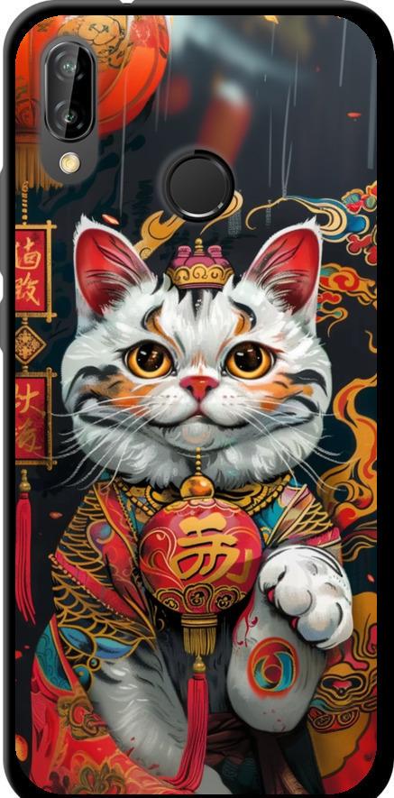 Чехол на Huawei P20 Lite China Cat v2 (6135b-1410-42517)