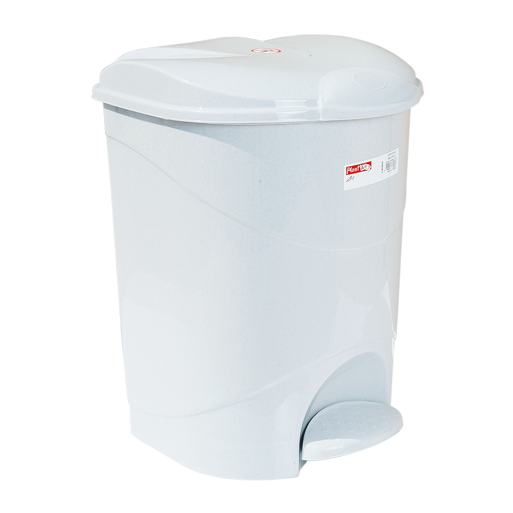 Мусорное ведро с педалью Irak Plastik Bella №2 19 л 2 шт. Серый