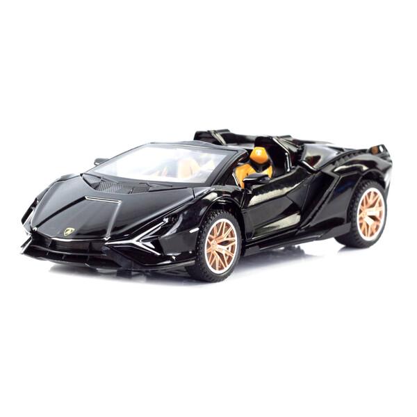 Іграшка машинка Lamborghini Roadster моделька 15 см Чорний (59590)