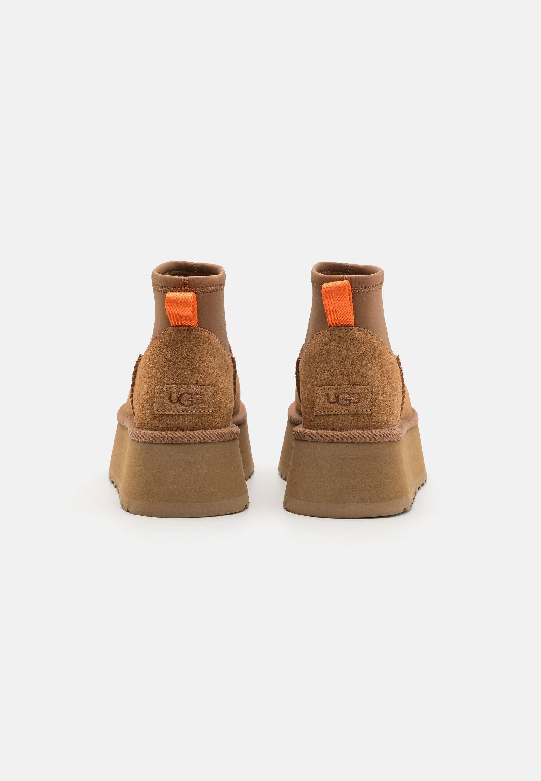 Угги женские UGG Classic Mini Dipper р. 36 Chestnut (1168170) - фото 3 Угги женские UGG Classic Mini Dipper р. 36 Chestnut (1168170) - фото 3