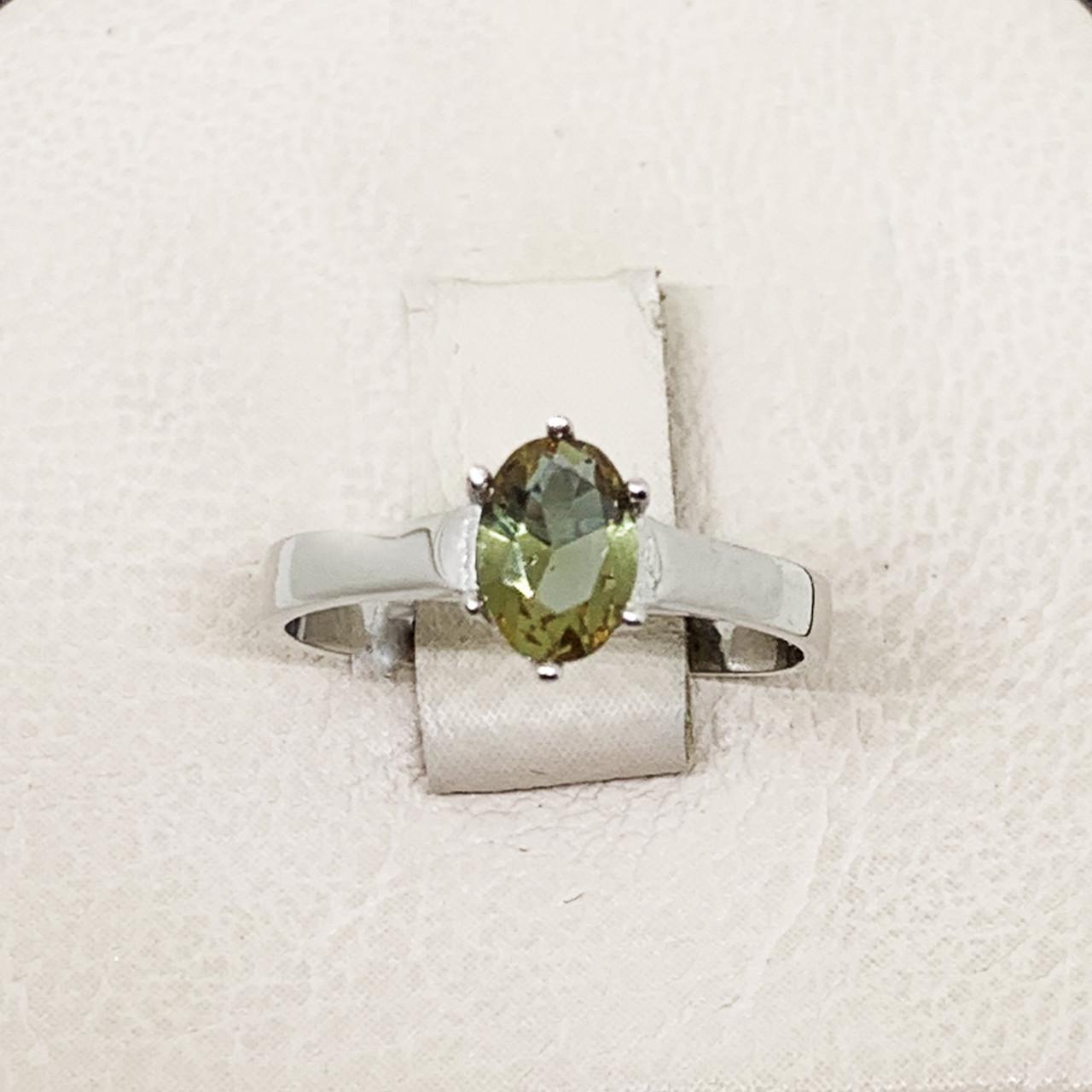 Кольцо серебряное с султанитом 1,77 г р. 18 (1656146714)