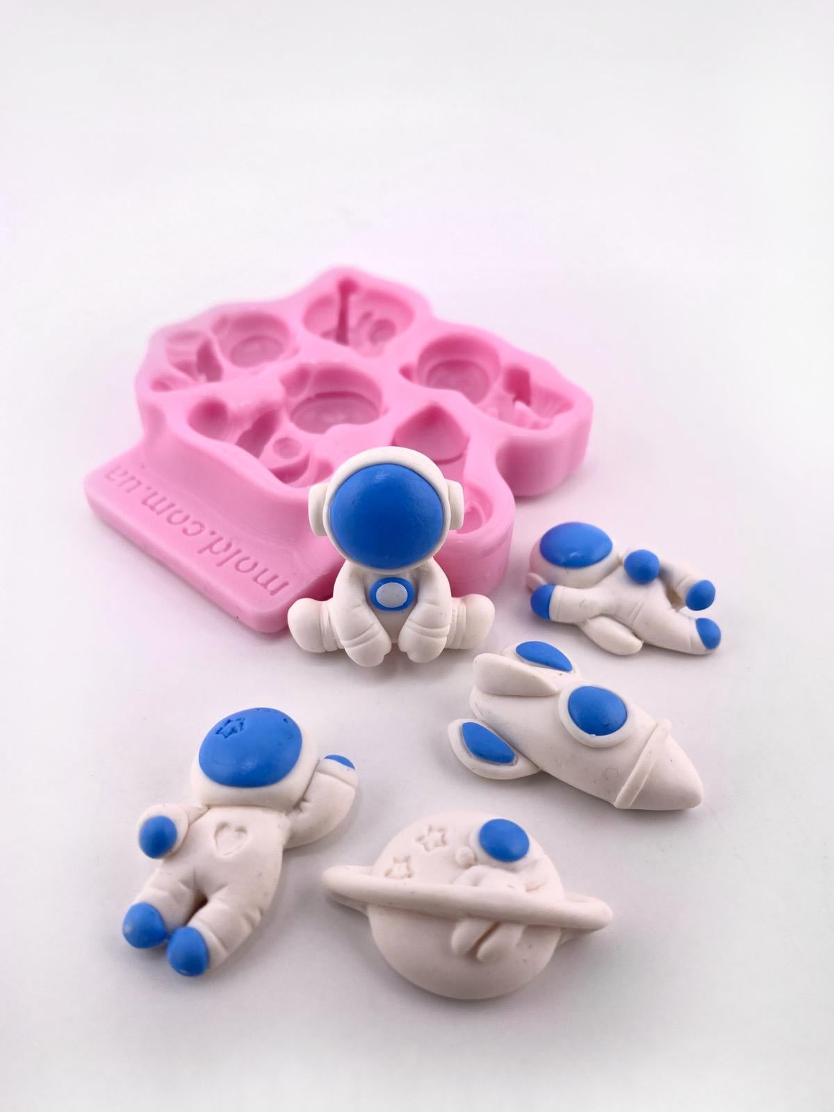 Молд силиконовый Космос декор 2д (11392)