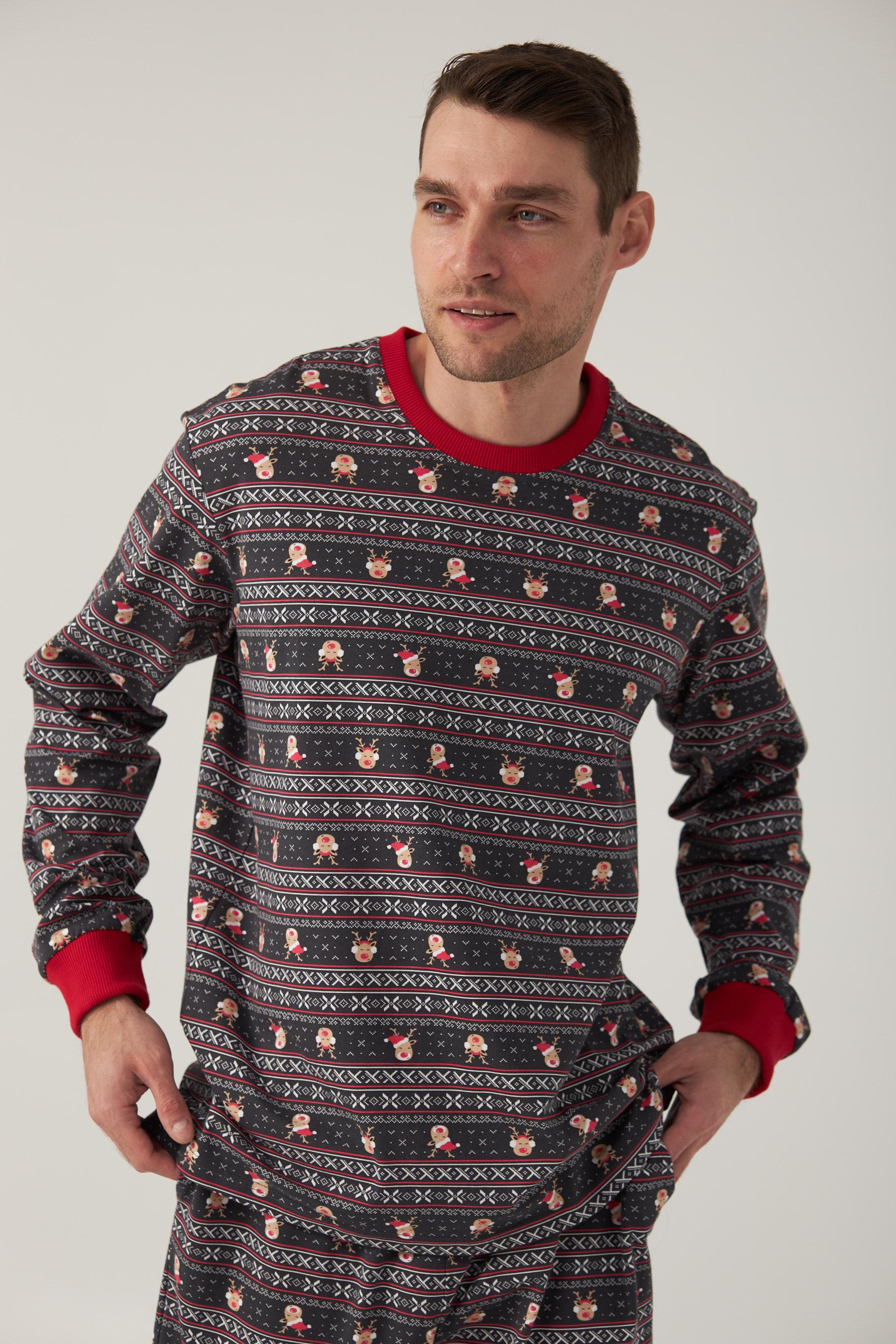 Пижама теплая мужская Ellen Magic MPF 0582/08/01 M Коричневый