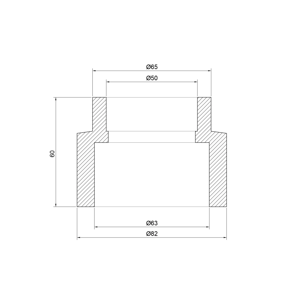 Муфта перехідна PPR Thermo Alliance для поліпропіленових труб 63х50 мм (FRRS00029316) - фото 2 Муфта перехідна PPR Thermo Alliance для поліпропіленових труб 63х50 мм (FRRS00029316) - фото 2