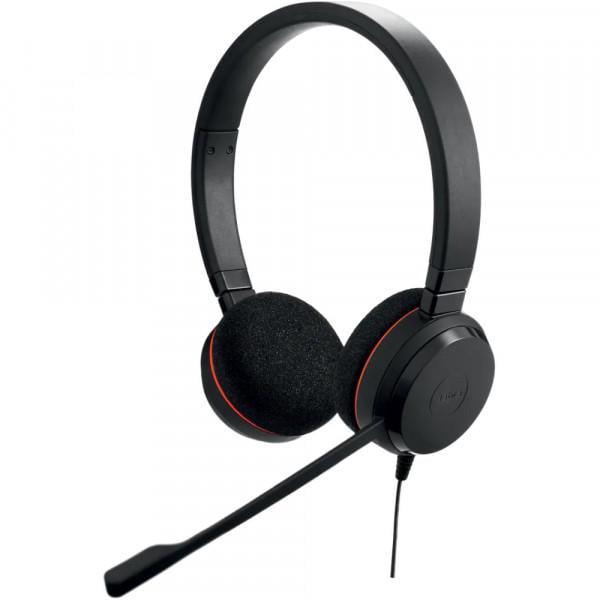 Наушники с микрофоном Jabra Evolve 20 MS Stereo кабель 2,15 м USB-C/USB-A Черный (650390)