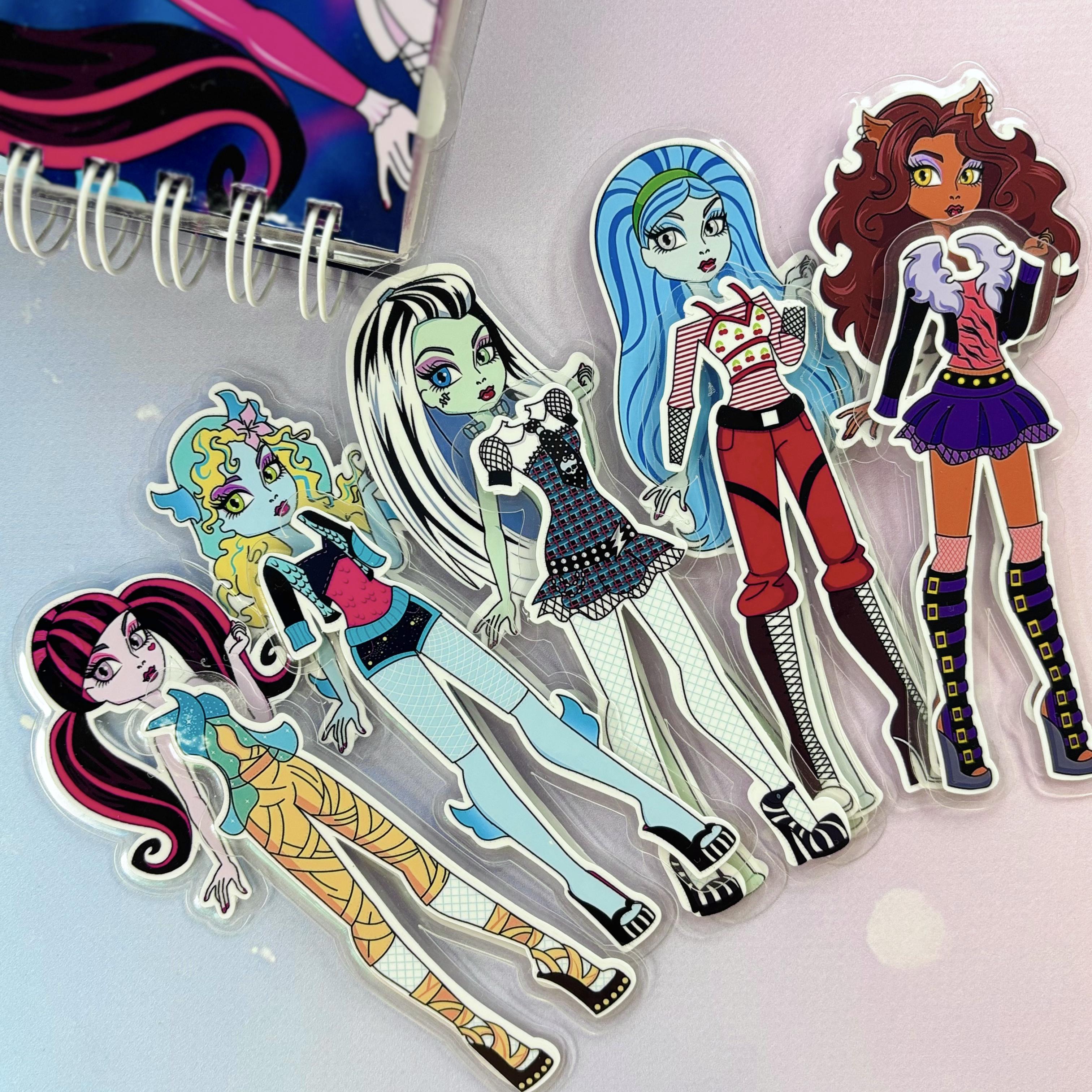 Книга на липучках у стилі Monster High (ГМ-00019) - фото 2 Книга на липучках у стилі Monster High (ГМ-00019) - фото 2