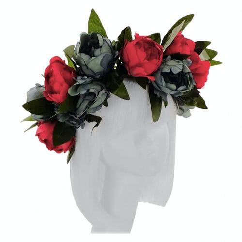 Венок на голову Seta Decor Констанция (19-878ML-BL) Венок на голову Seta Decor Констанция (19-878ML-BL)