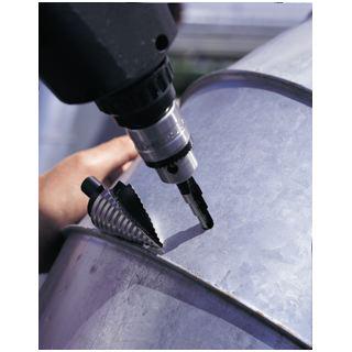 Сверло многоступенчатое Irwin unibit 1M 4-12 мм 9 отверстий  (10502850) - фото 3