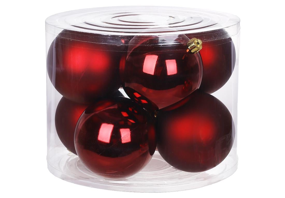 Набор елочных шаров 8 шт. Марсала (47/113) Набор елочных шаров 8 шт. Марсала (47/113)