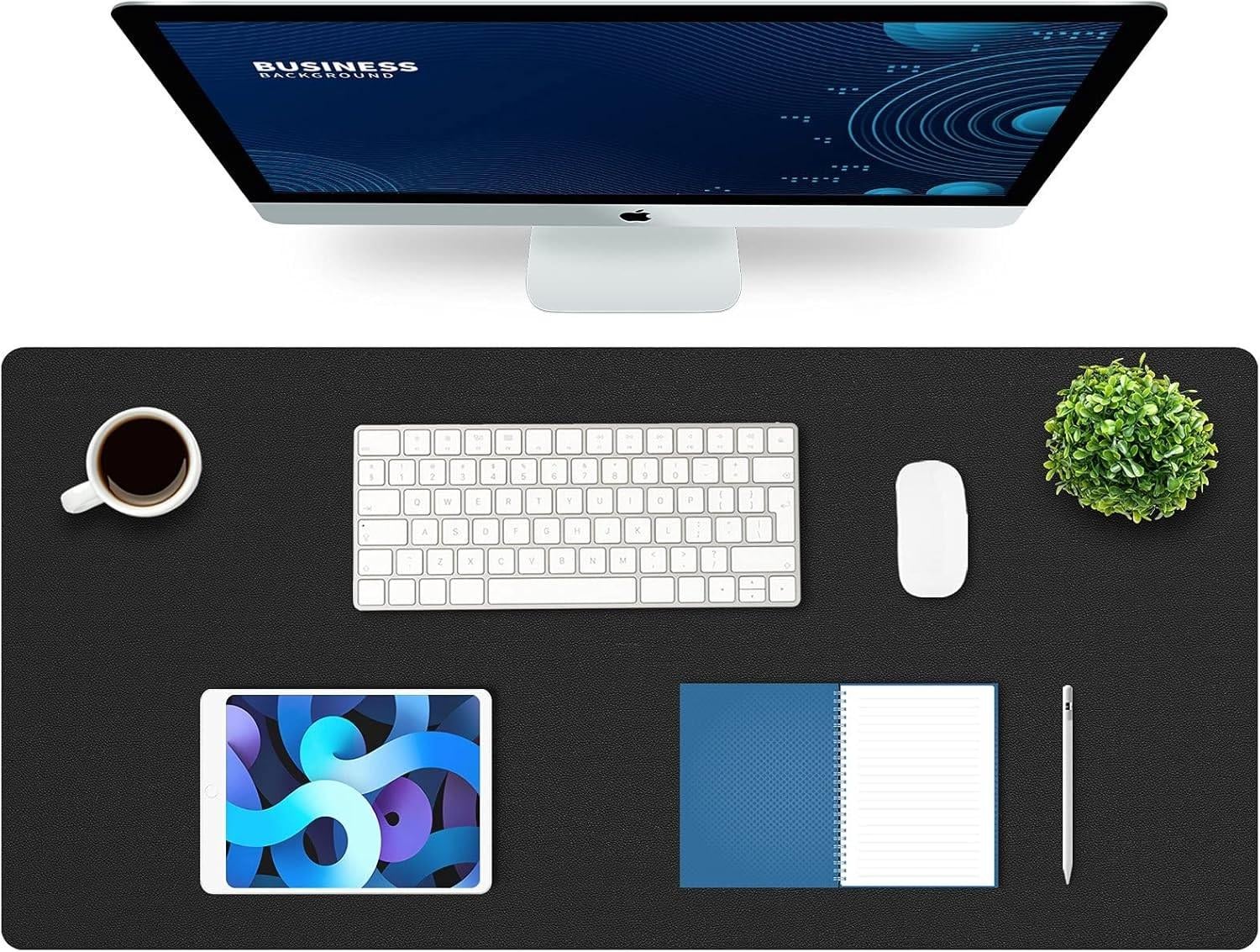 Ігрова поверхня Desk Mat Ultra Slim 900x400x18 мм Black/Black (20372)