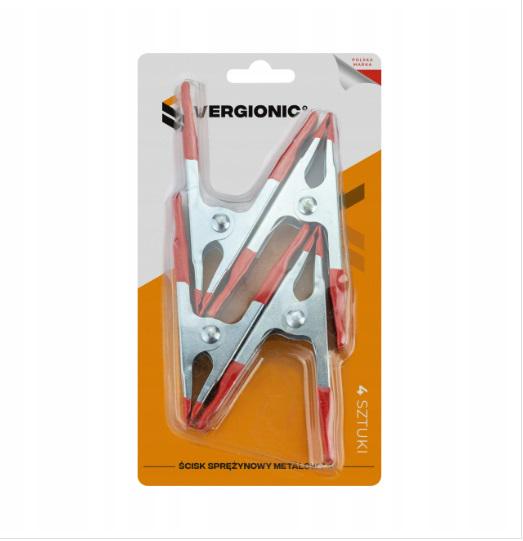 Набір металевих затискачів 100 мм 2 шт. (8100951) - фото 2