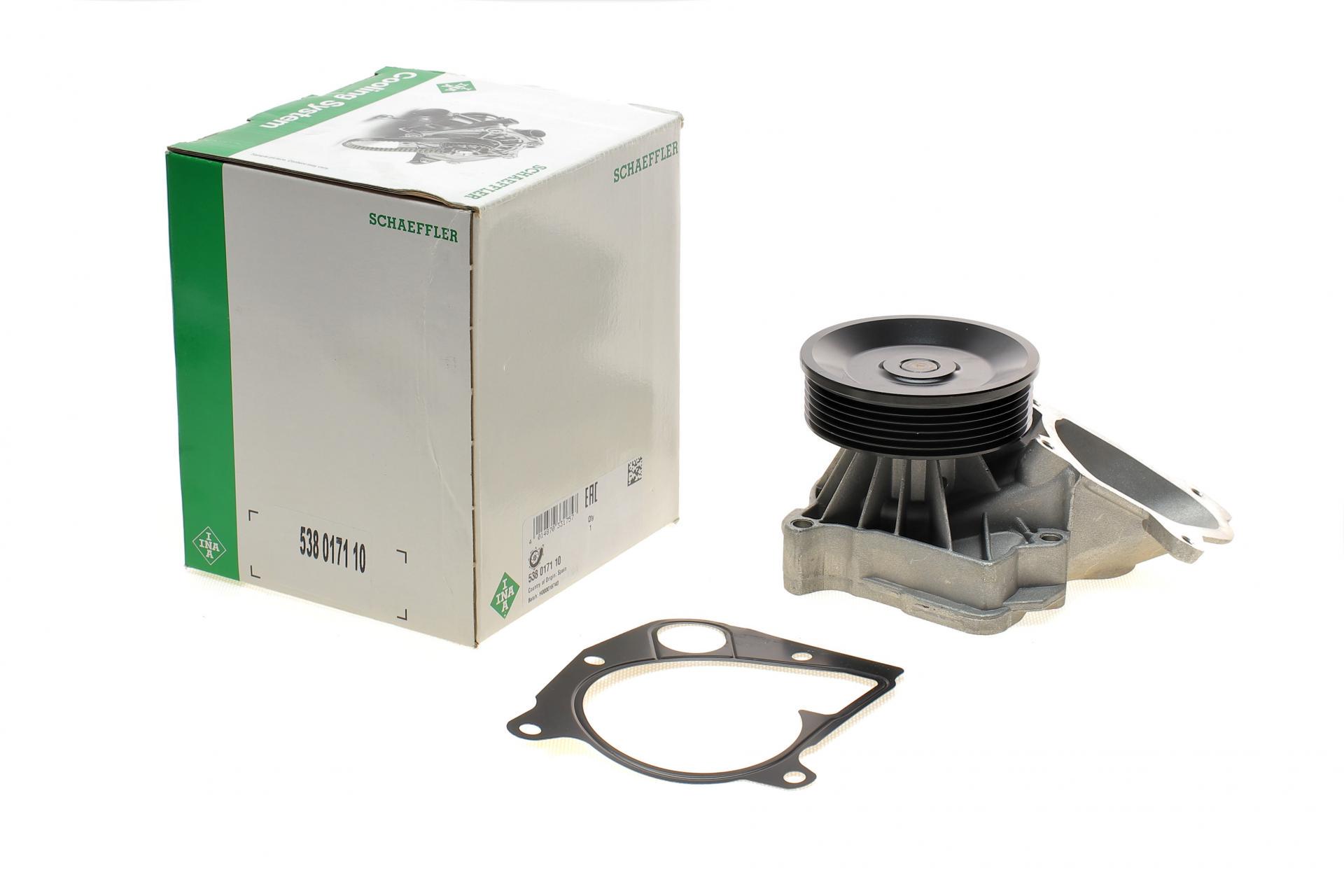 Водяная помпа INA BMW 3 E46/E90-E92 318d/320d/325d/5 E60/E61 M47/M57/N47 (538 0171 10)