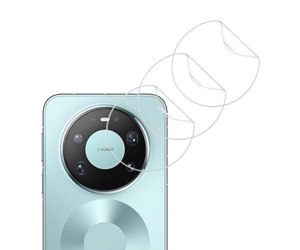 Пленка гидрогелевая Hydrogel Film для Huawei Mate 80 Pro Max на камеру 4 шт. Transparent