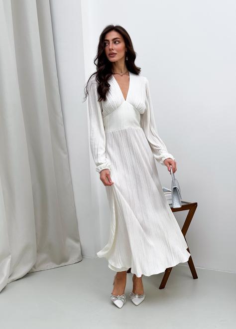 Сукня в'язана міді Nataly М Молочний