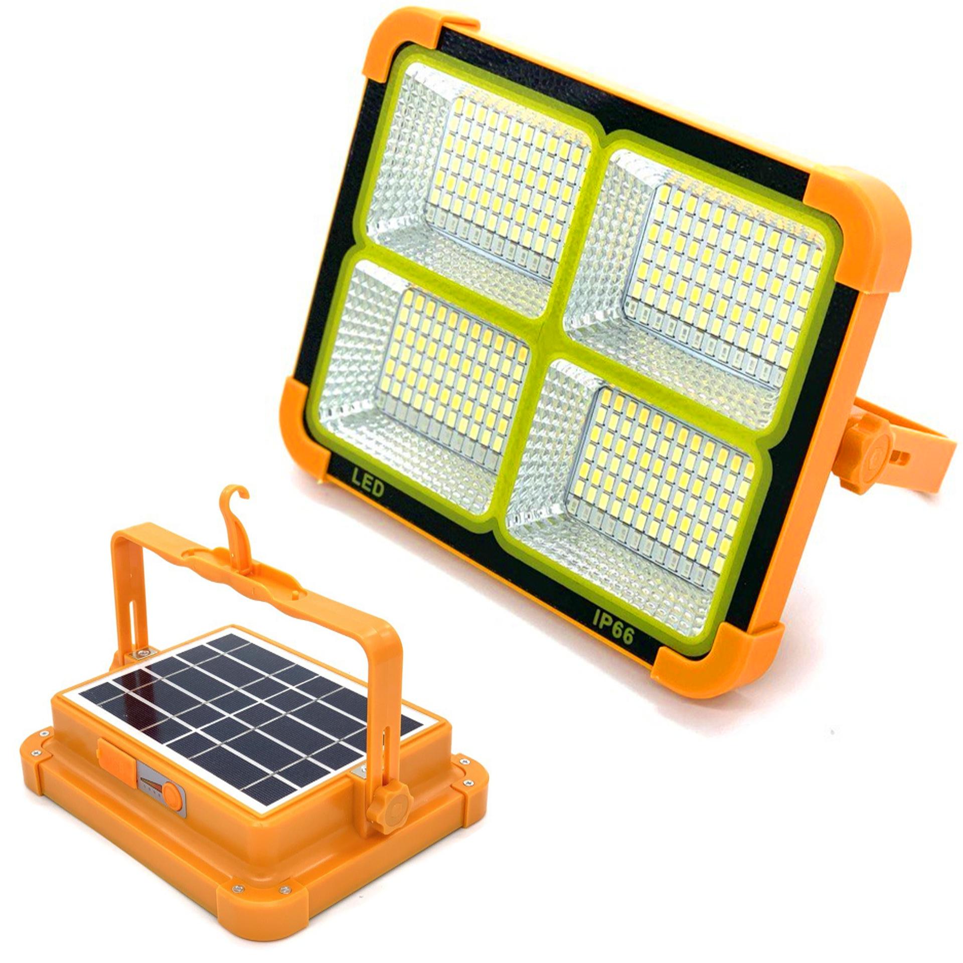 Солнечная панель Solar led light D8 с фонарем 12000 mAH 100 W (347357845) - фото 4