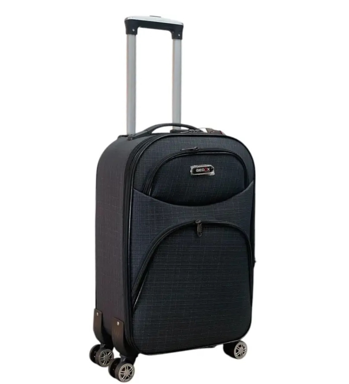 Чемодан тканевый Impertex TK004-S водонепроницаемый на 4 двойных колесах маленький S 50 л