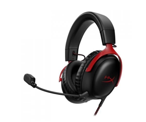 Навушники HyperX Cloud III Black/Red (727A9AA)