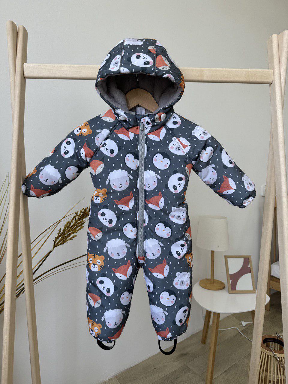 Детский зимний комбинезон Arctic с принтом 86 см (13046730)