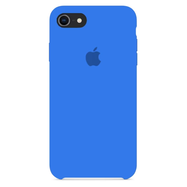 Силіконовий Чохол Накладка Silicone Case для iPhone  7/8/SE 2020 Royal Blue