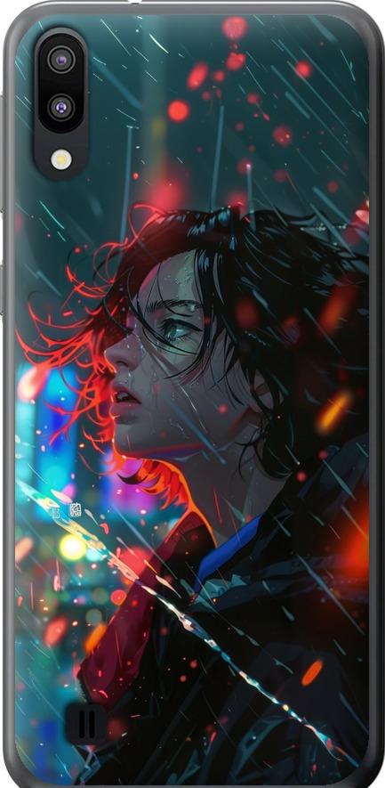 Чехол на Samsung Galaxy M10 Ночные огни (6096u-1661-42517)
