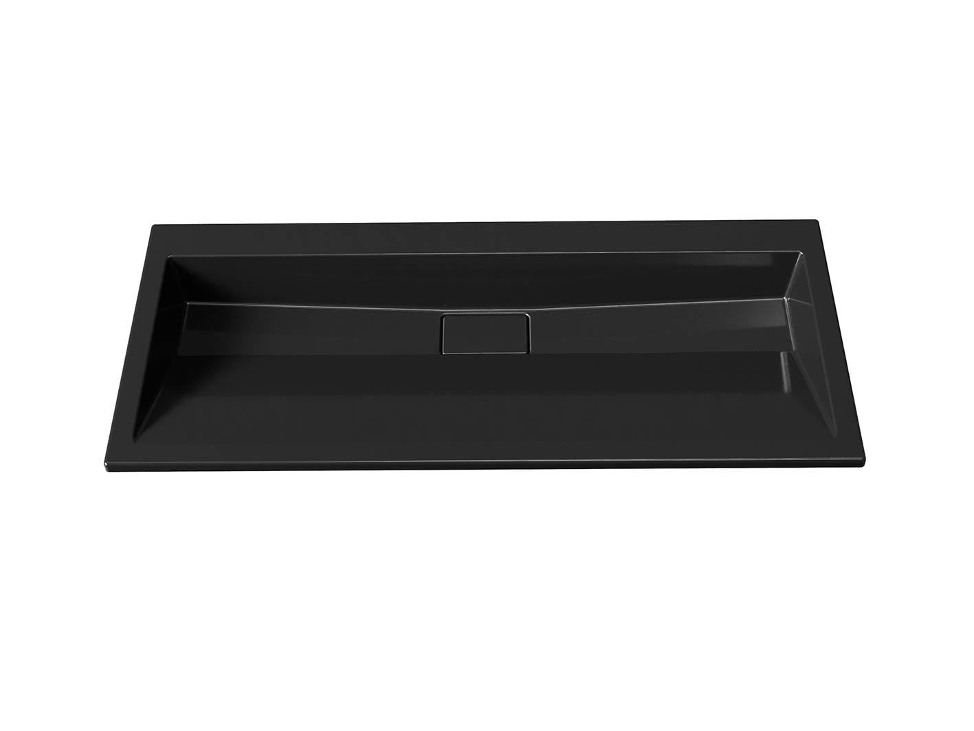 Умывальник накладной Luxor Loft Low 100 см Black (35716242)
