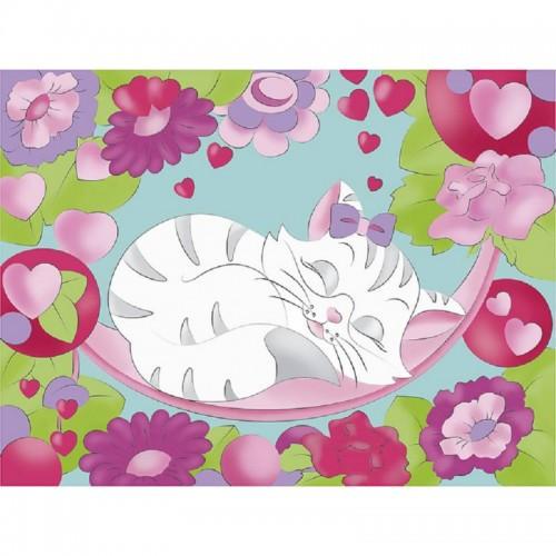 Картина по номерам Идейка Котенок 18x24 см (skl-7148-1)