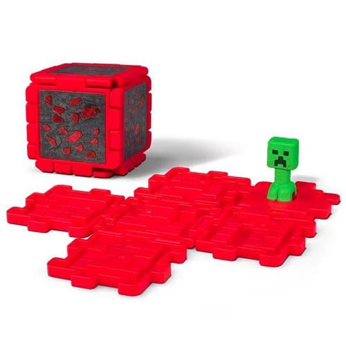 Игрушка-фигурка для детей Блок редстоуна и Крипер Майнкрафт Макдональдс (арт EPC14198M)