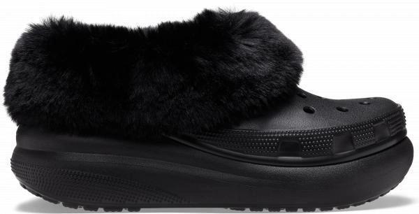 Сабо зимние Crocs Furever Crush р. W10/EUR 40-41 Black. - фото 3