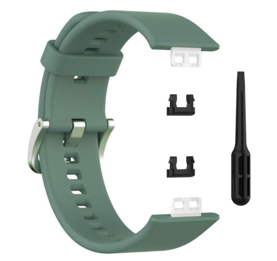 Силиконовый ремешок Primolux для смарт-часов Huawei Watch Fit TIA-B09 Army Blue (1335118529)