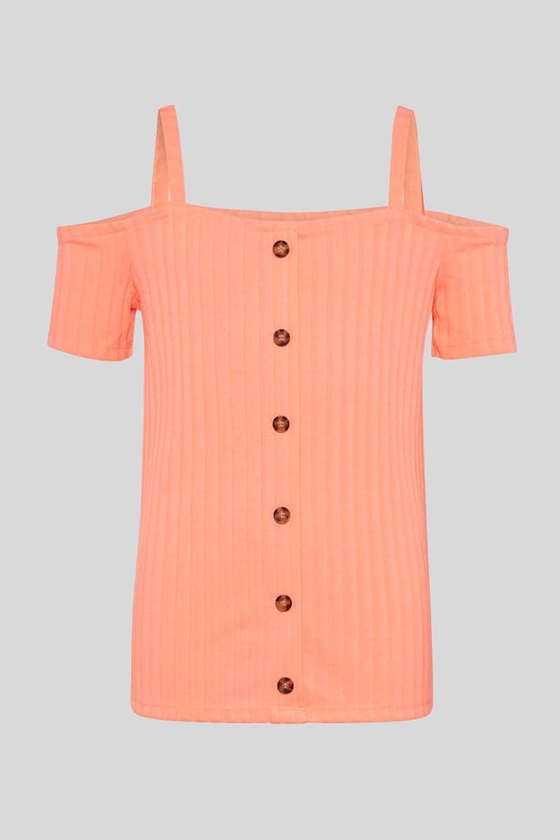 Блуза C&A р. 158-164 см Яскраво-персиковий (643742091590)