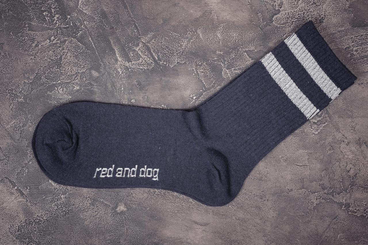 Шкарпетки спортивні Red and Dog Stripe