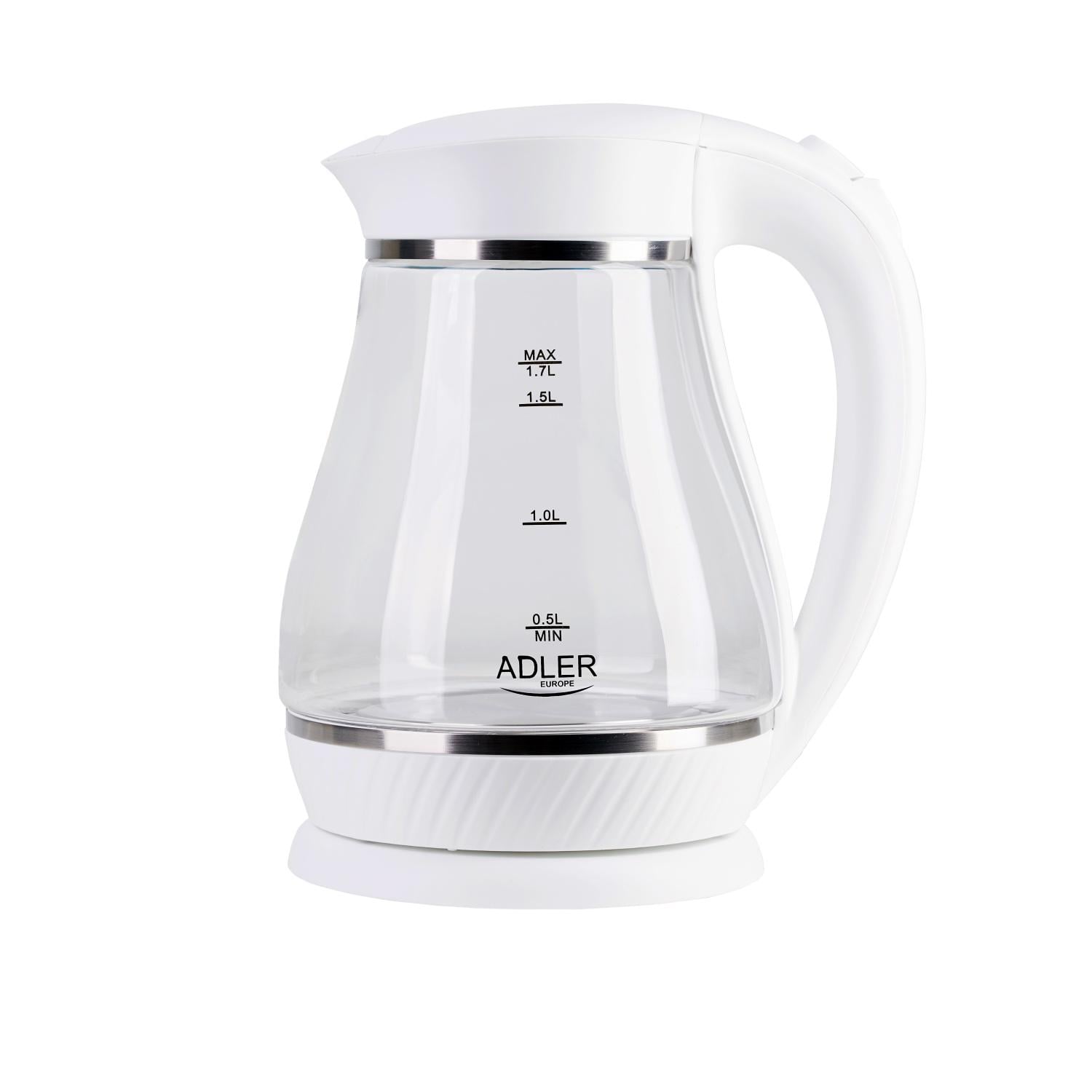 Электрочайник Adler AD 1274 1,7 л 2200 Вт White