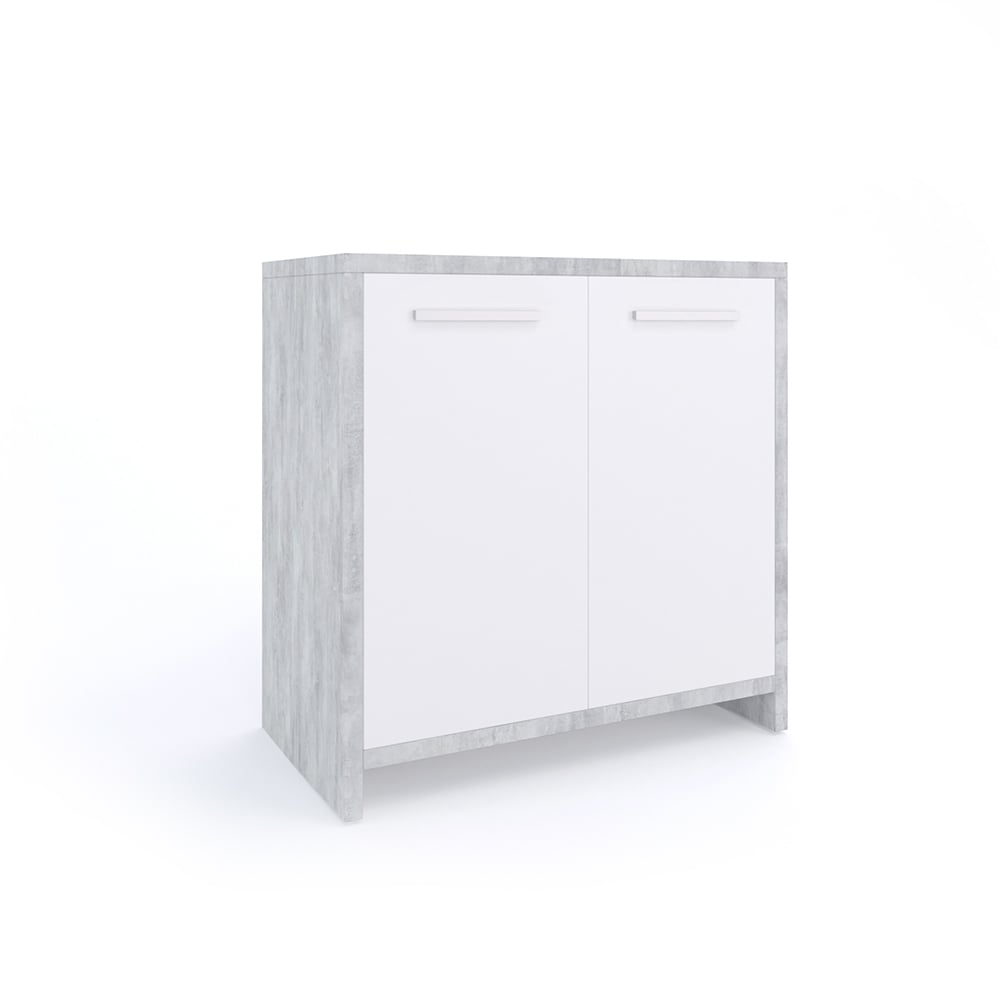 Шкафчик под раковину Kiko 58x60 Белый бетон