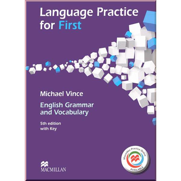 Книга Michael Vince "Language Practice for First 5th Edition — English Grammar and Vocabulary with key and MPO" (ISBN:9780230463752) - фото 1 Книга Michael Vince "Language Practice for First 5th Edition — English Grammar and Vocabulary with key and MPO" (ISBN:9780230463752) - фото 1
