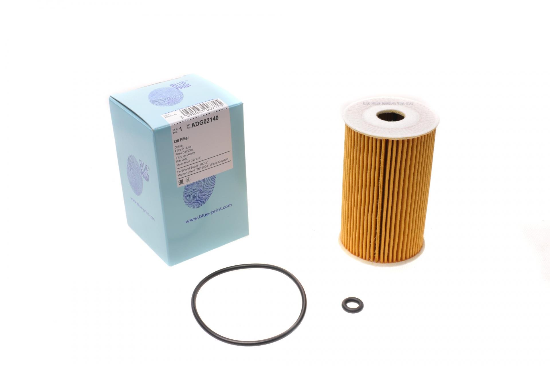 Фильтр масляный BLUE PRINT для Kia Ceed 1,6CRDi 06- (ADG02140)