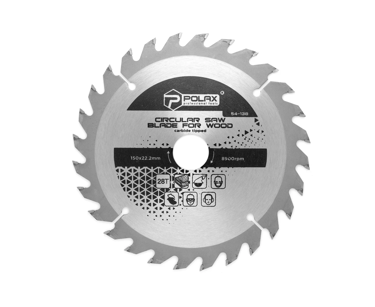 Диск пильный по дереву 150x22,2/20 мм 28Т (27806082)