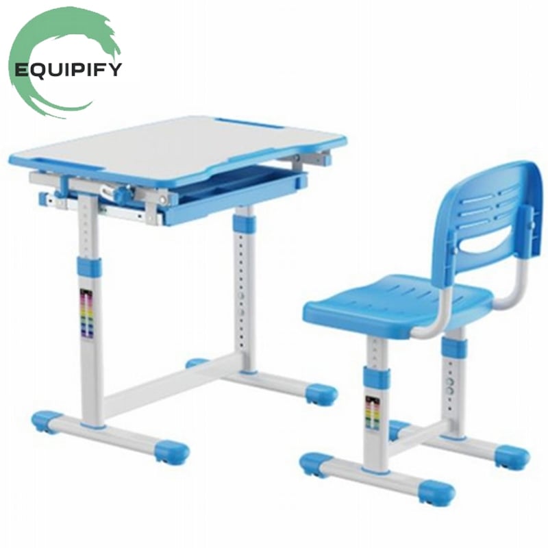 Комплект-трансформер детский EQUIPIFY B207EDU парта и стул с регулировкой высоты Blue (28690247) - фото 2 Комплект-трансформер детский EQUIPIFY B207EDU парта и стул с регулировкой высоты Blue (28690247) - фото 2