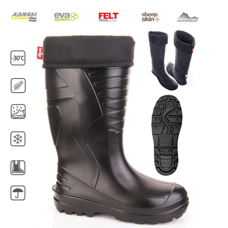 Чоботи гумові чоловічі Lemigo Highlander 766 із піни EVA р. 47 (9195321) - фото 2