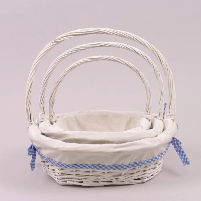 Комплект корзин с тканью Flora 3 шт. (38058)