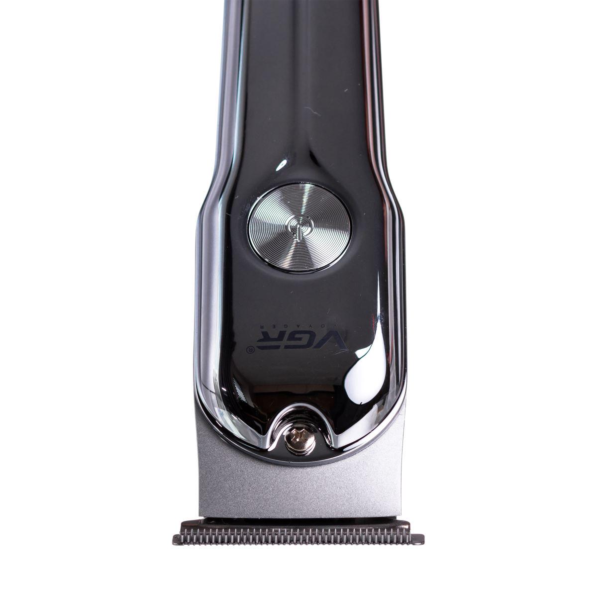 Машинка для стрижки VGR V-071 аккумуляторная Серебристый (7357) - фото 11