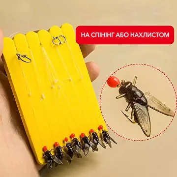 Приманки біонічні з 7 гачками (Q00483-1) - фото 7 Приманки біонічні з 7 гачками (Q00483-1) - фото 7