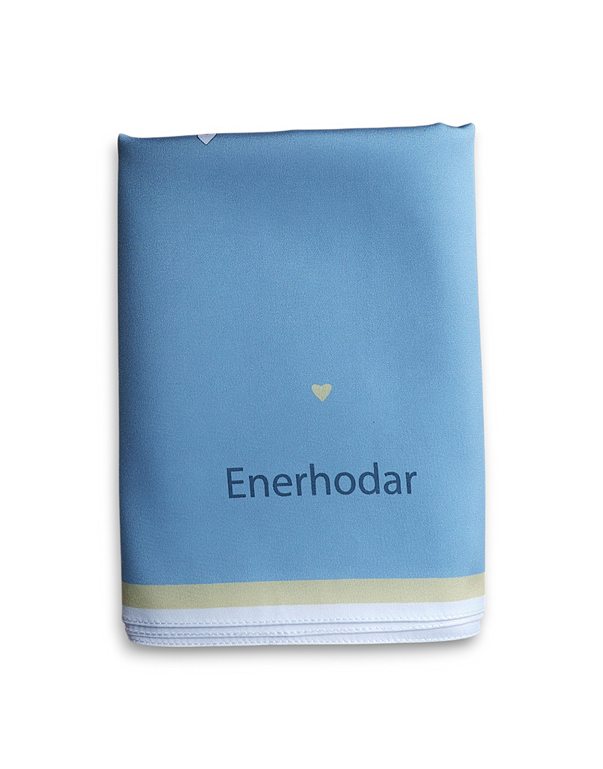 Хусточка Мій Енергодар жіноча SOFT25 блакитна One size