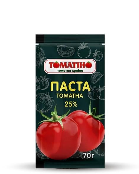 Паста томатная Томатино 25% 70 г - фото 1