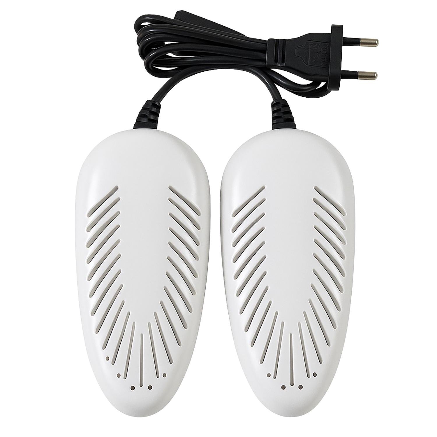 Электросушилка для обуви ЕСВ-12/220К с ультрафиолетом антибактериальным эффектом 15 см Белый (87202)