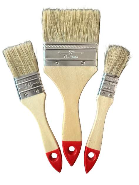 Набір пензлів малярних лакованих 3 шт. 1"/1,5"/3" 25,4/38,1/76,2 см (3360160)