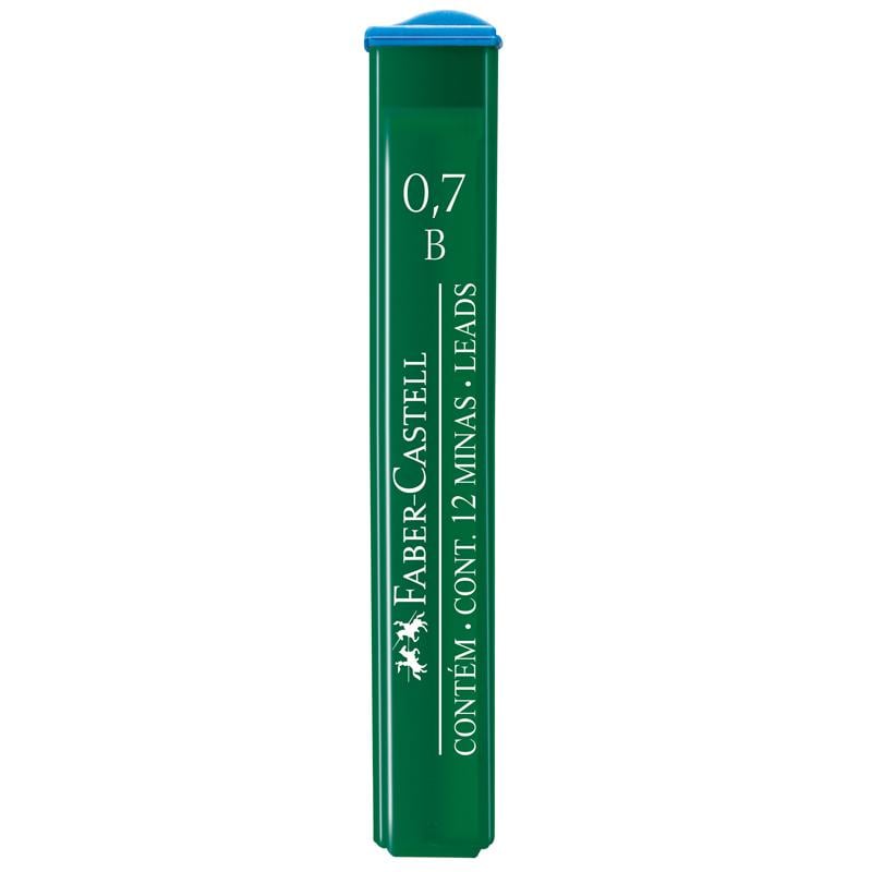 Грифель для карандаша Faber-Castell, 0,7 мм. B, (8521)