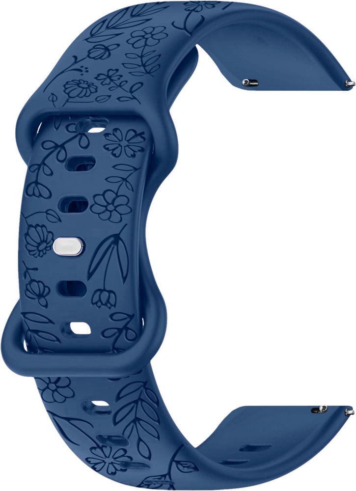 Ремінець силіконовий Blossom для Samsung Galaxy Watch Active Blue (41639-28)