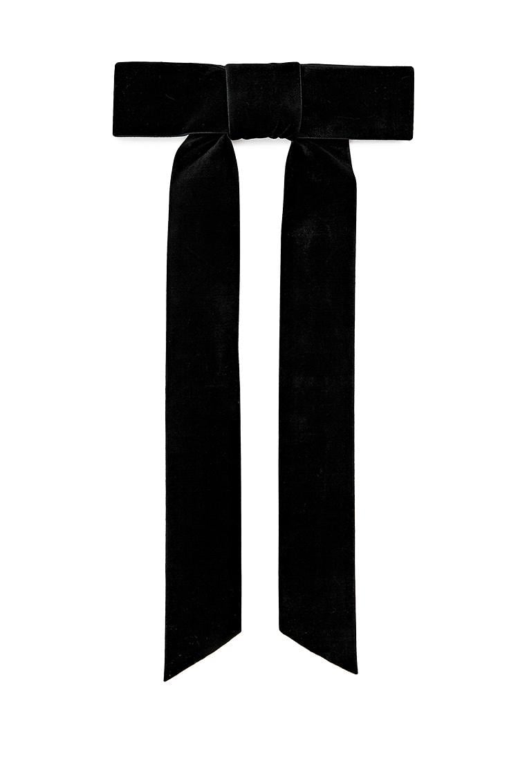 Бархатный бант для волос (bbm-001)